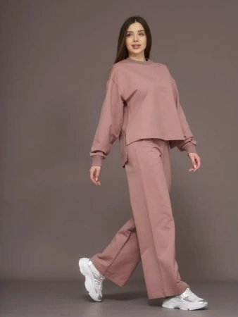 Спортивный костюм женский брючный больших размеров КФ524