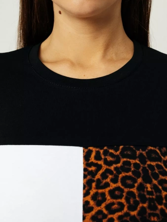 Платье женское трикотажное с длинным рукавом