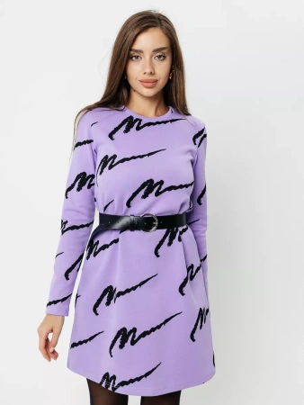 Платье женское трикотажное трапеция повседневное ПЛИ577