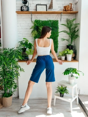 Шорты женские хлопок бермуды больших размеров