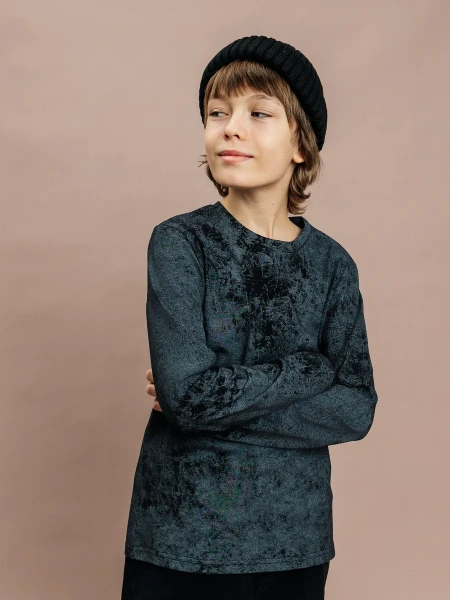 Лонгслив для мальчика подростковый варенка в школу