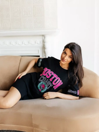 Туника женская платье домашнее больших размеров