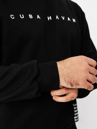 Свитшот мужской с принтом больших размеров