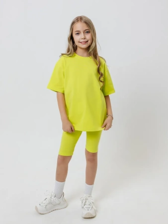 Футболка для девочки с принтом хлопок летняя пляжная