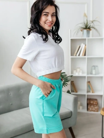 Шорты спортивные женски летние одежда бермуды