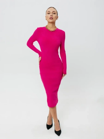 Платье праздничное вечернее лапша трикотажное ПЛК648