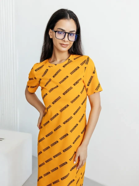 Платье женское трикотажное больших размеров длинное ПЛК609