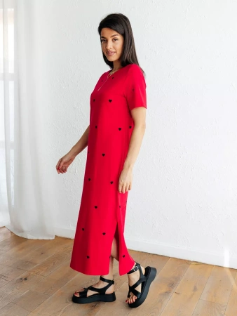 Платье женское трикотажное праздничное ПЛК609