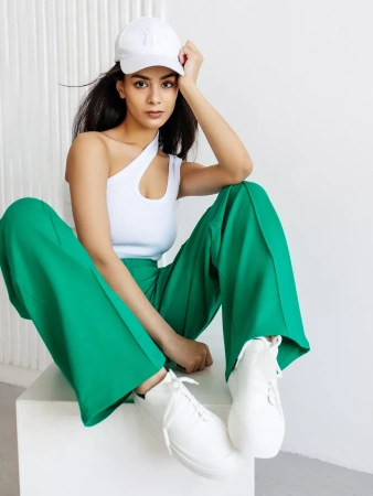 Брюки палаццо широкие классические БФ536