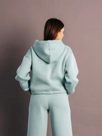 Спортивный костюм с начесом оверсайз кроя зимний