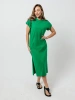 Платье женское летнее трикотажное больших размеров длинное