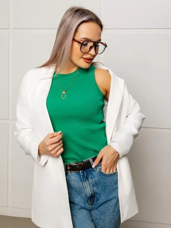 Топ под пиджак в рубчик спортивная майка МК558