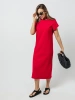 Платье женское летнее трикотажное больших размеров длинное
