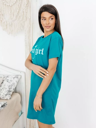 Туника домашнее платье с принтом