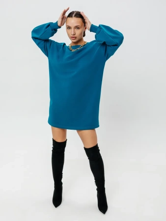 Платье женское оверсайз с длинным рукавом туника ТФ543
