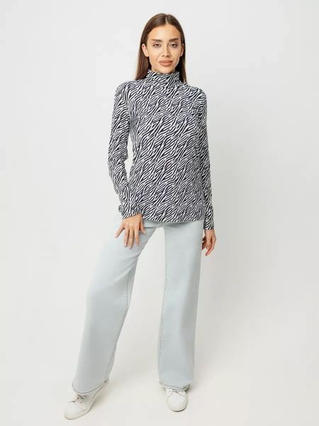 Водолазка тонкая облегающий лонгслив ДК572