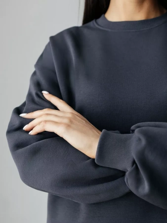 Платье женское оверсайз с длинным рукавом туника ТФ543