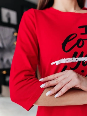 Пижама женская со штанами домашний костюм