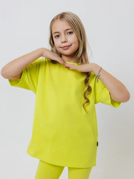 Футболка для девочки с принтом хлопок летняя пляжная