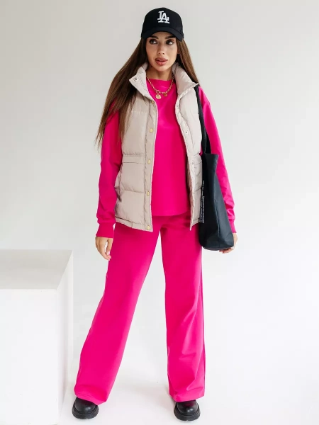 Спортивный костюм женский брючный больших размеров КФ524