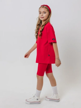 Футболка для девочки с принтом хлопок летняя пляжная