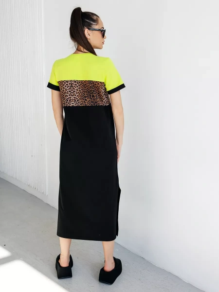 Платье домашнее женское больших размеров длинное ПЛК569