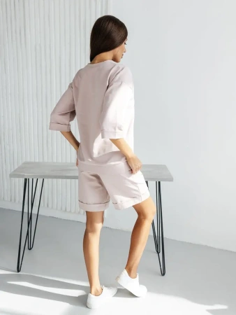 Костюм женский летний домашний спортивная футболка шорты