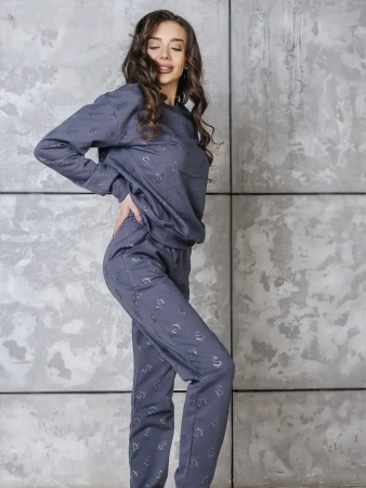 Костюм спортивный женски оверсайз домашняя одежда