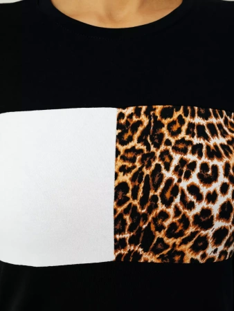 Платье женское трикотажное с длинным рукавом