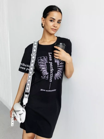 Туника женская домашняя платье больших размеров