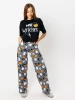 Пижама с штанами брючная большие размеры