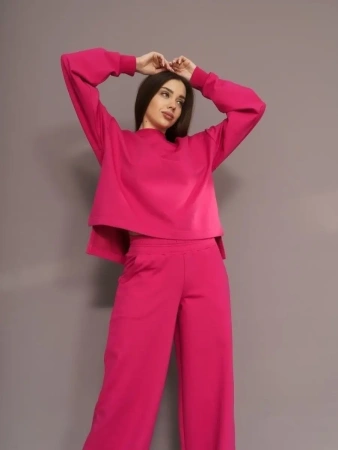 Спортивный костюм женский брючный больших размеров КФ524