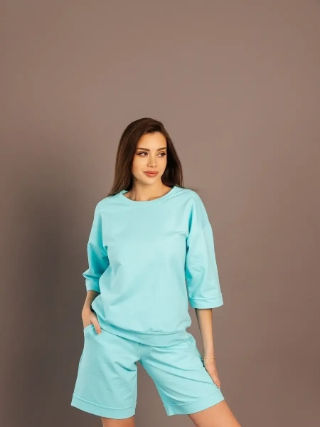 Костюм домашний с шортами спортивный