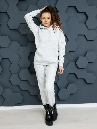 Костюм спортивный женски с начесом оверсайз домашняя одежда