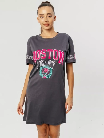 Туника женская домашняя платье больших размеров