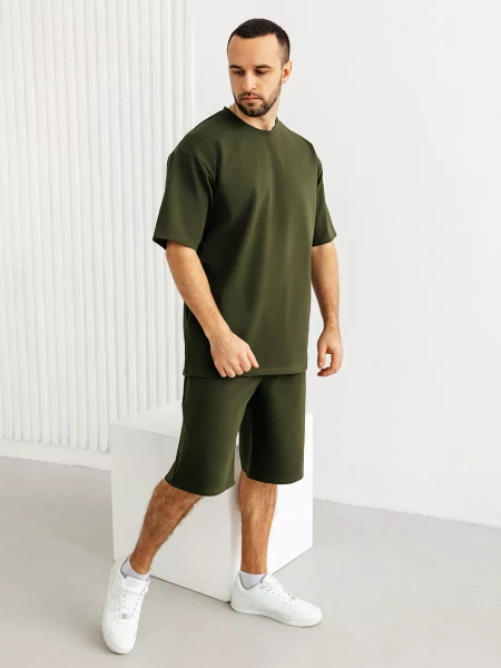 Костюм мужской домашний с футболкой и шортами