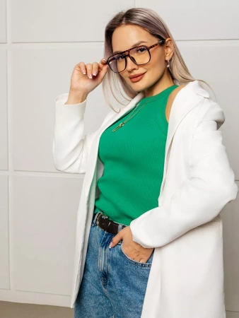 Топ под пиджак в рубчик спортивная майка МК558