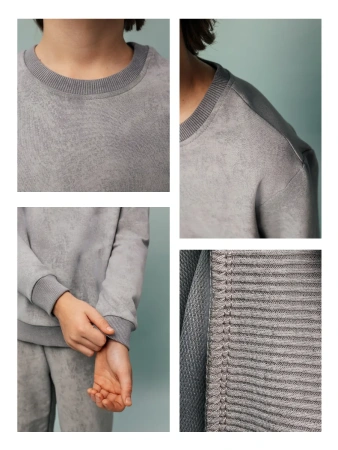 Свитшот для мальчика трикотажный подростковый в школу