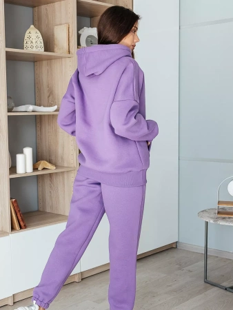 Спортивный костюм с начесом оверсайз кроя зимний