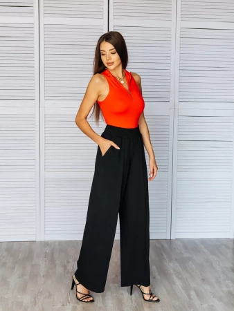 Брюки палаццо широкие классические БФ536