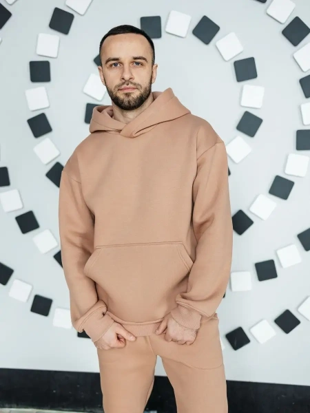 Костюм оверсайз теплый