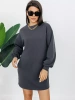 Платье женское оверсайз с длинным рукавом туника ТФ543