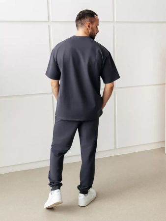 Домашний костюм с брюками трикотажный хлопок