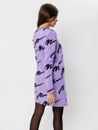 Платье женское трикотажное трапеция повседневное ПЛИ577