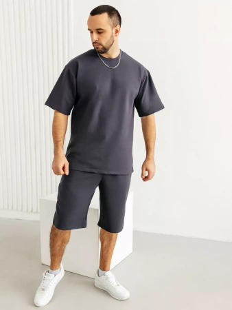 Костюм мужской домашний с футболкой и шортами