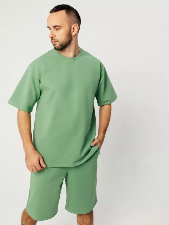 Костюм мужской домашний с футболкой и шортами