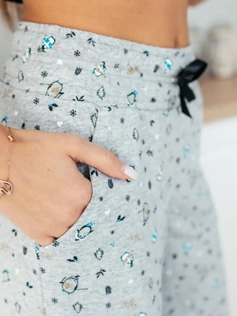 Пижама с штанами брючная большие размеры