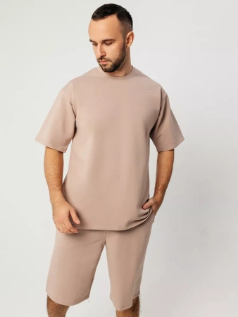 Костюм мужской домашний с футболкой и шортами