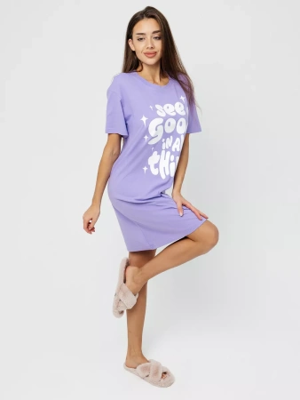 Ночная женская сорочка хлопок домашнее платье