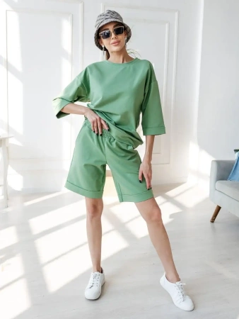 Костюм женский с шортами летний